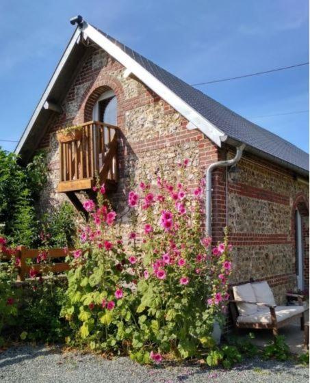 Eco-Gite La Chambre Du Vanneur Mentheville Exterior foto